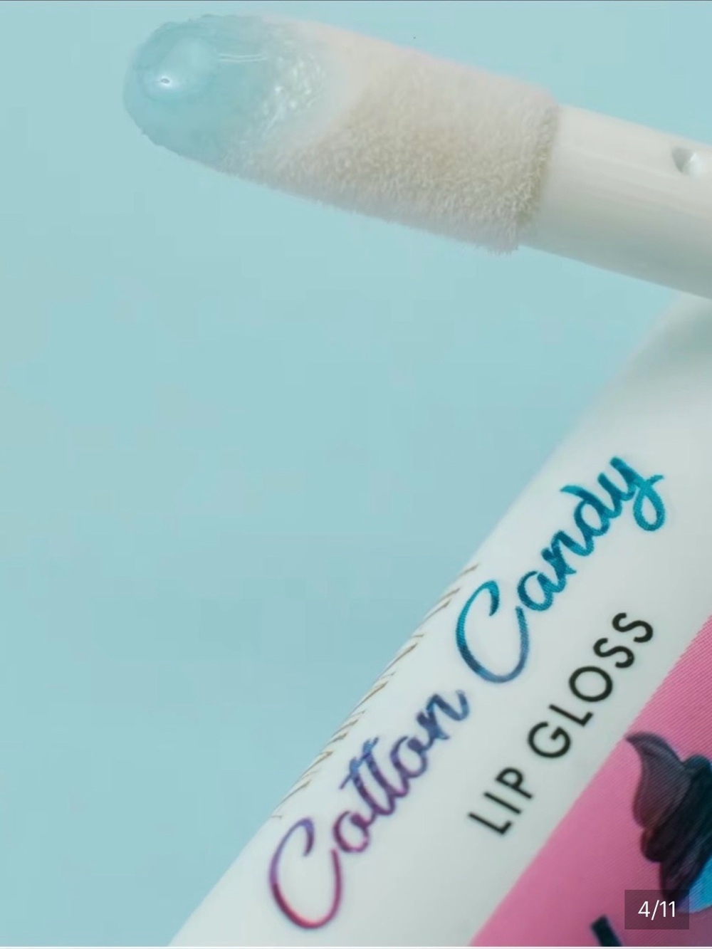 AMINNAH “Cotton Candy” Hand & Body Cleanser and 2 Lip Glosses NEW - Picture 7 of 8